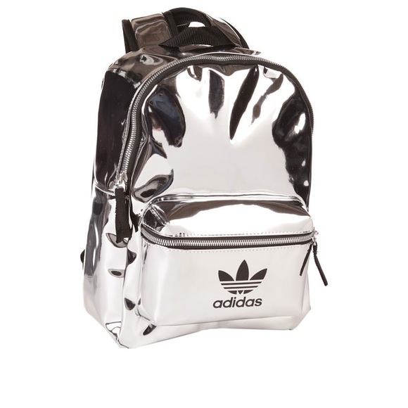 adidas metallic backpack